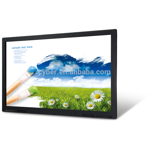 Direct factory offered 6points 65inch multi-touch interactive display with 1 year waranty